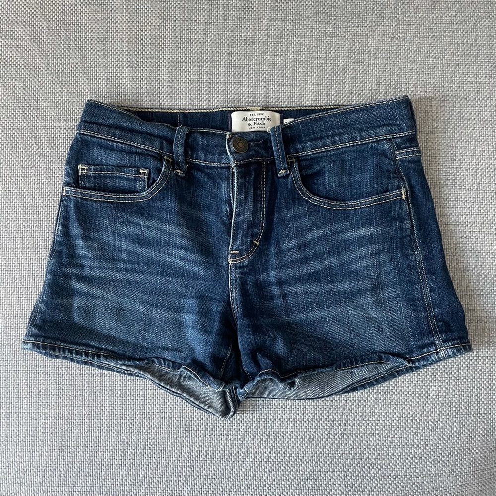 EUC Abercrombie Fitch Stretch Jean Shorts